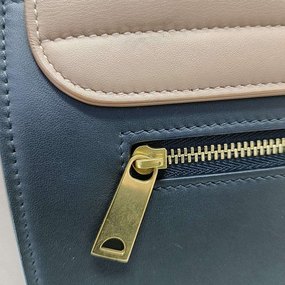 TRAPEZE Small Calfskin Multicolor
