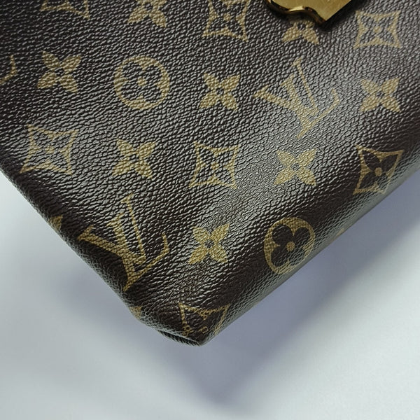 SAINT PLACIDE Monogram Coated Canvas Brown