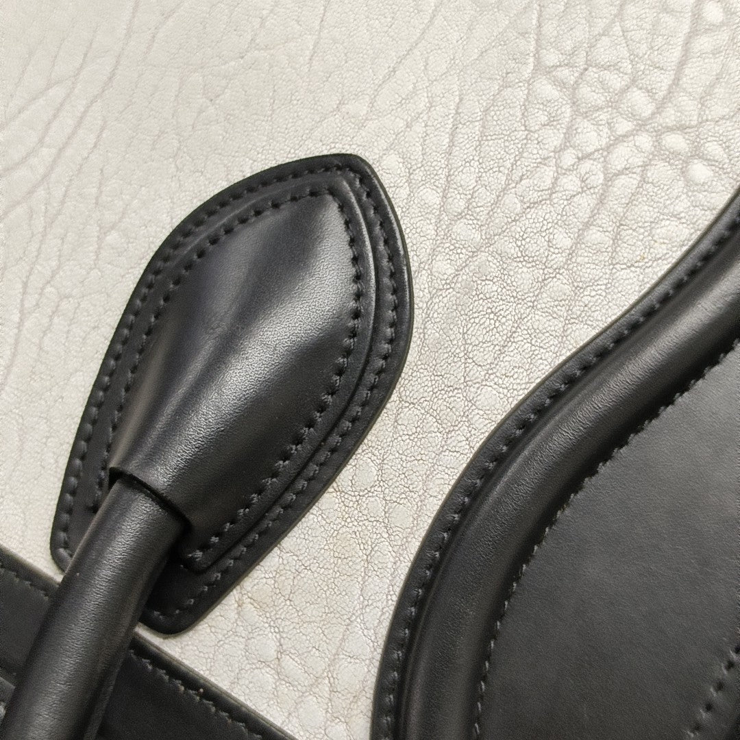 LUGGAGE Micro Calfskin White