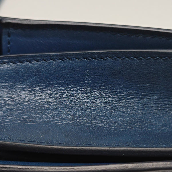 CLASSIC BOX Mini Calfskin Blue