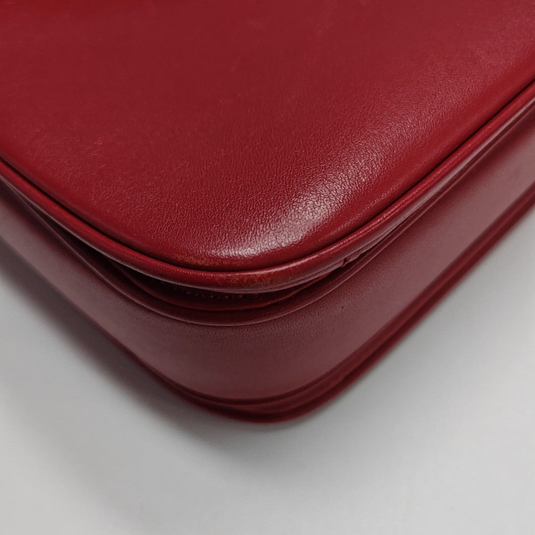 C Medium Calfskin Red