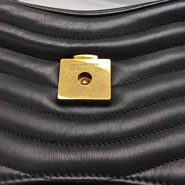 NEW WAVE MM Quilted Calfskin Black