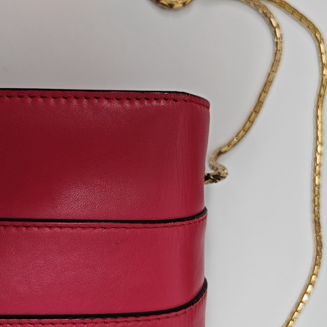 SERPENTI FOREVER Medium Quilted Calfskin Red