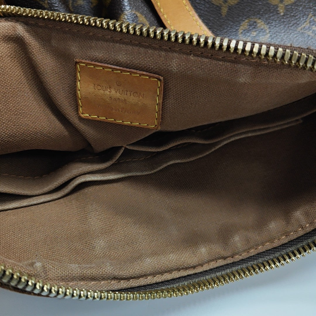 PALERMO PM Monogram Coated Canvas Brown