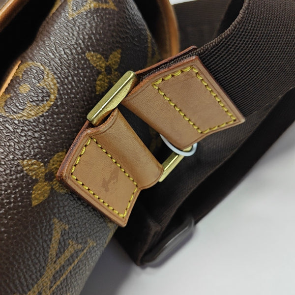 VALMY Monogram Coated Canvas Brown