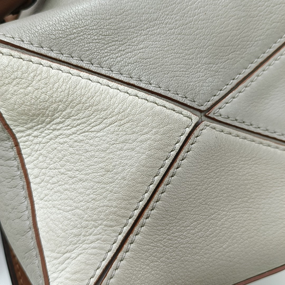 Puzzle Mini Calfskin Multicolor