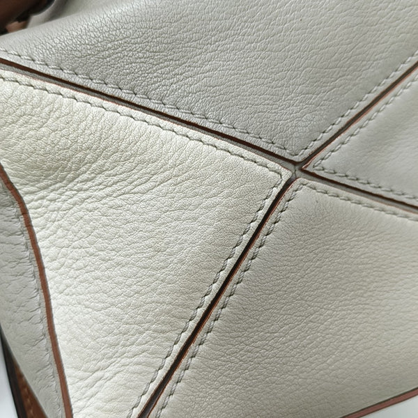 Puzzle Mini Calfskin Multicolor