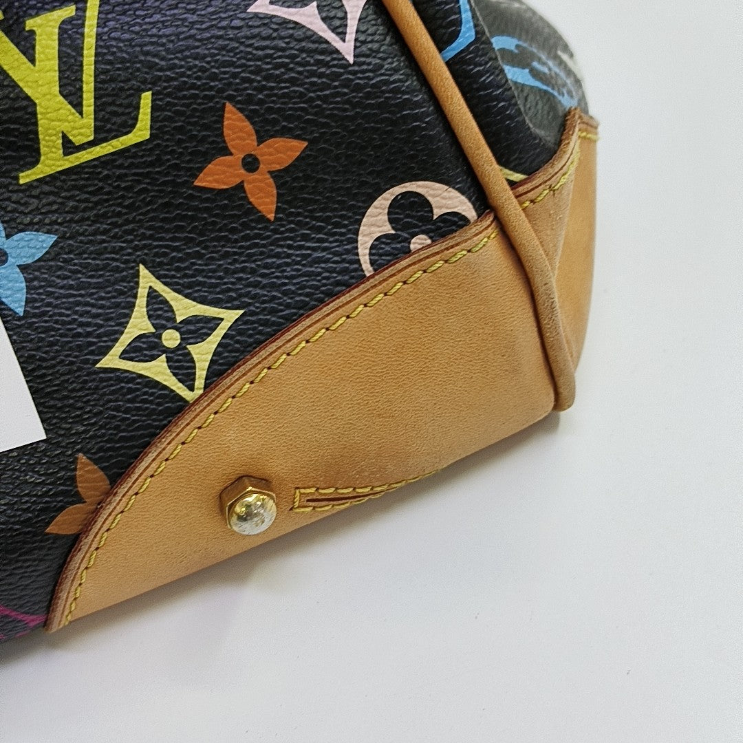 LV × TM CLAUDIA Monogram Coated Canvas Black
