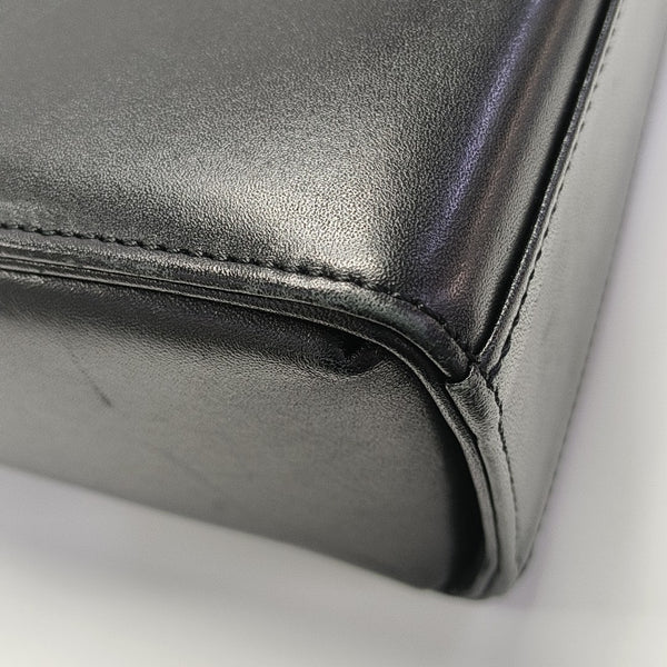 Calfskin Shoulder Bag Black