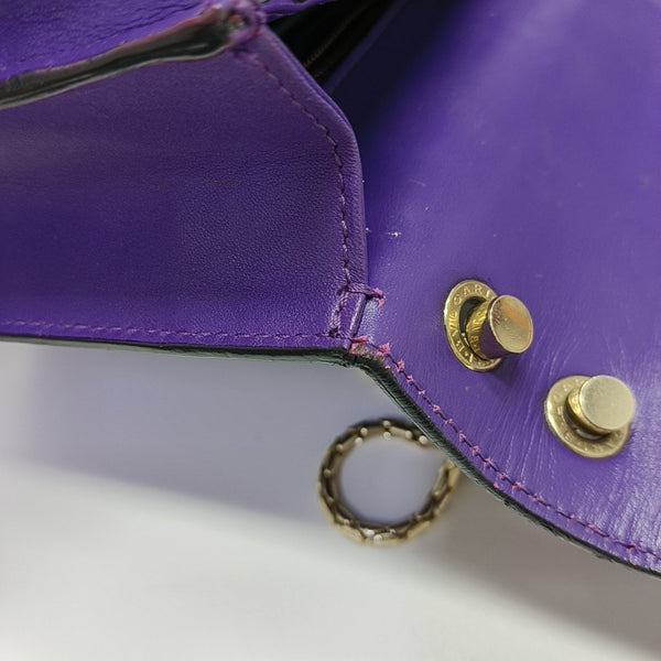 SERPENTI FOREVER Medium Calfskin Purple