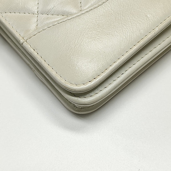WOC Quilted Calfskin White