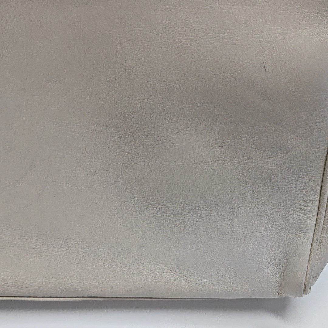 Calfskin Shoulder Bag Beige