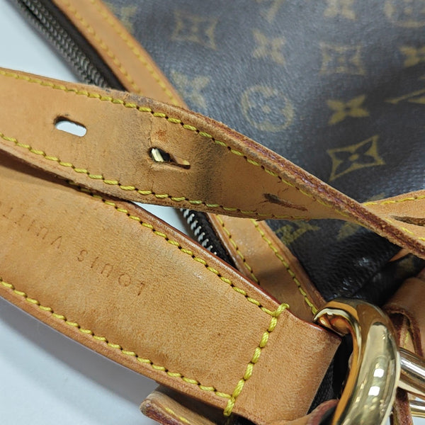 TULUM GM Monogram Coated Canvas Brown