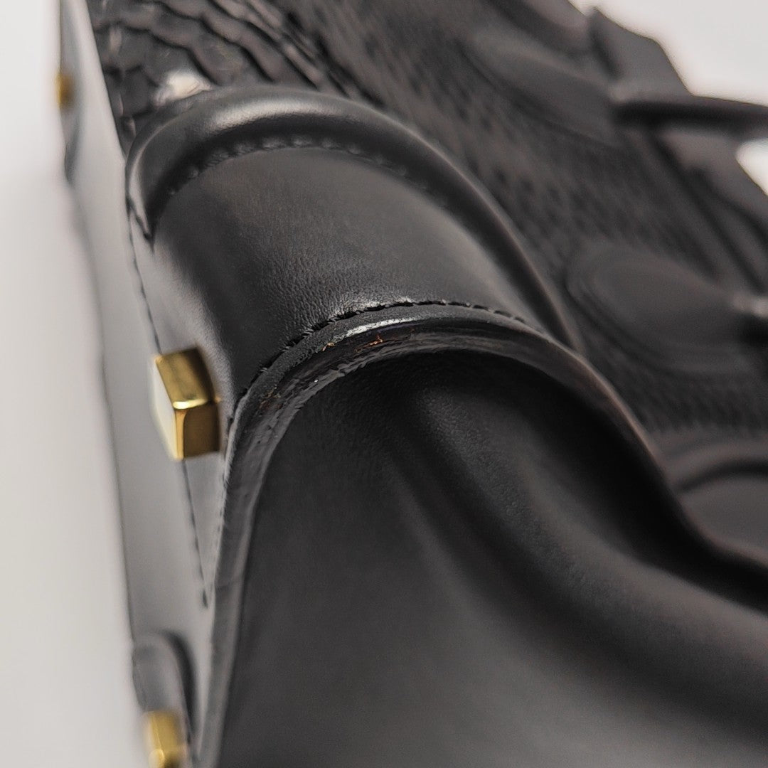 LUGGAGE Mini Python Black