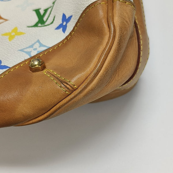 LV × TM GRETA Monogram Coated Canvas White