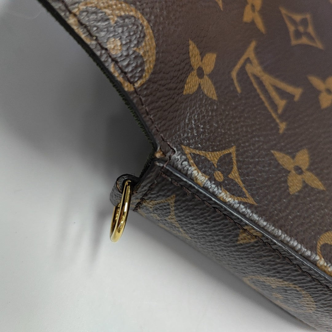 FÉLICIE Monogram Coated Canvas Brown