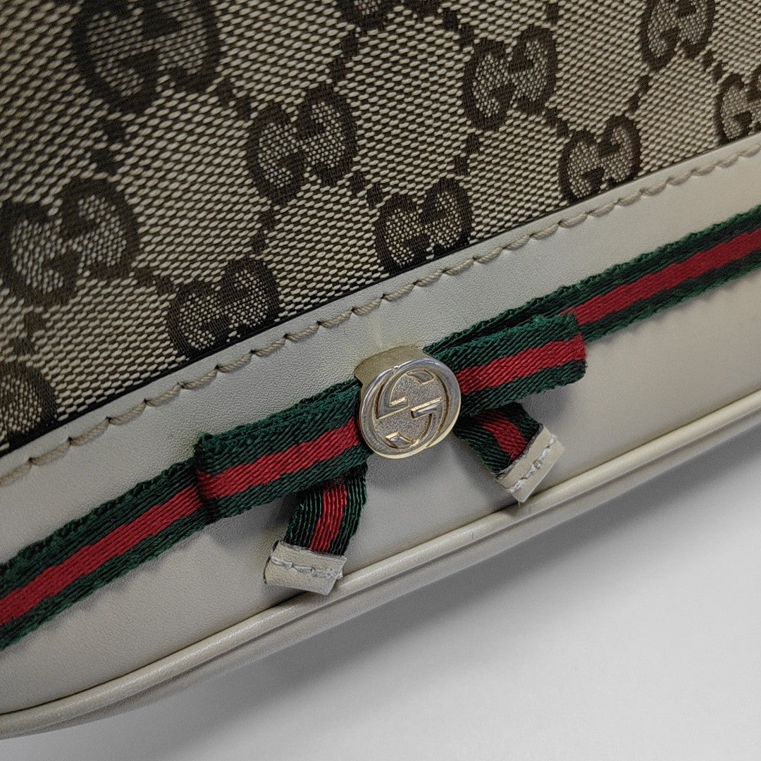Mayfair Monogram Canvas Beige