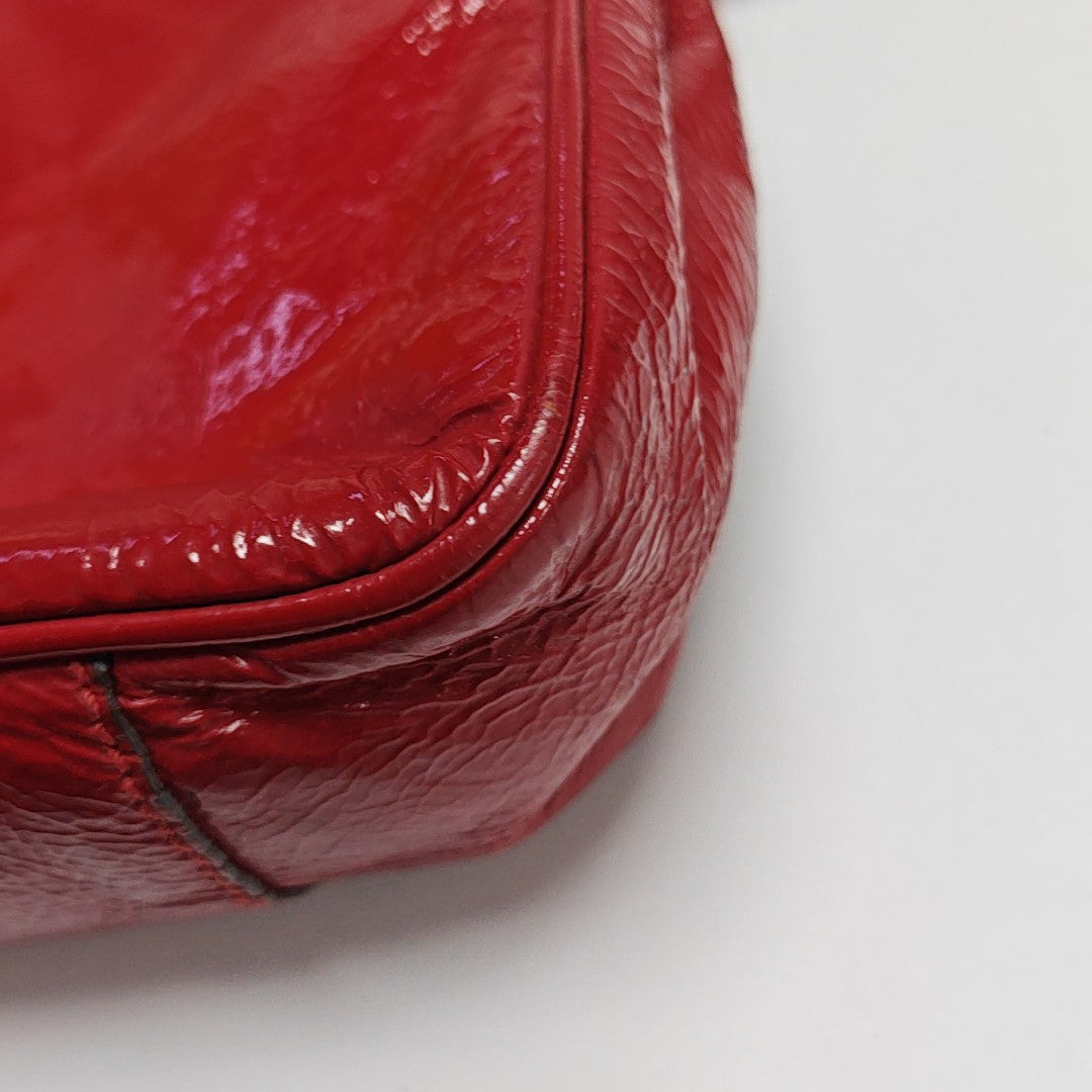 Quilted Calfskin Red