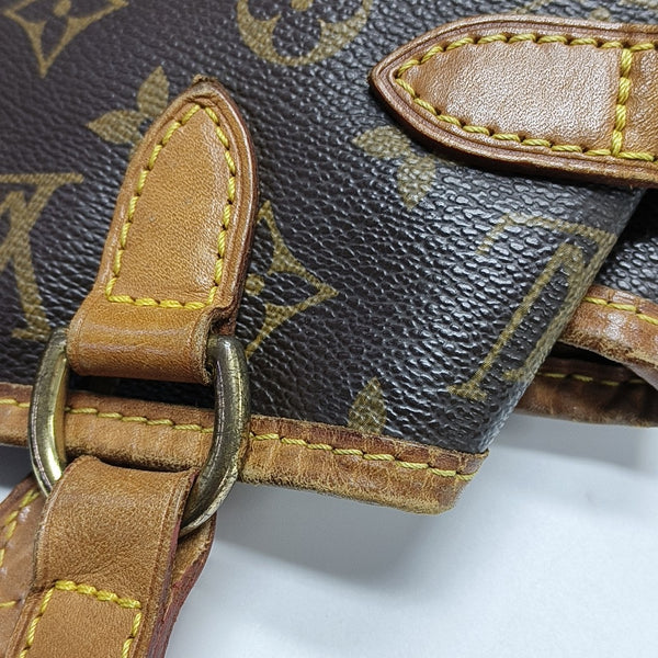 BATIGNOLLES MM Monogram Coated Canvas Brown