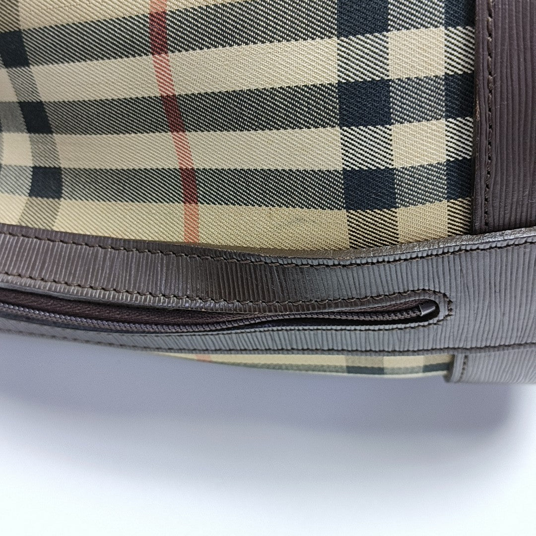 Canvas Bucket Bag Beige
