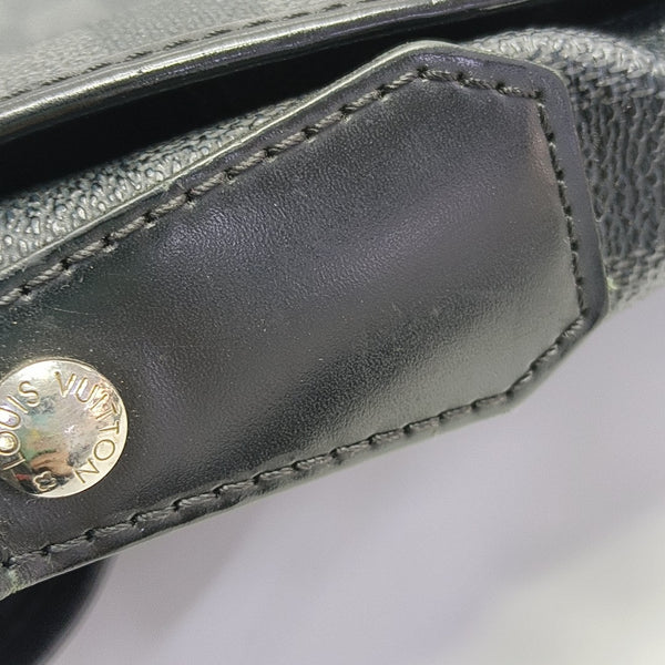 DANIEL Damier Graphite Coated Canvas Gray