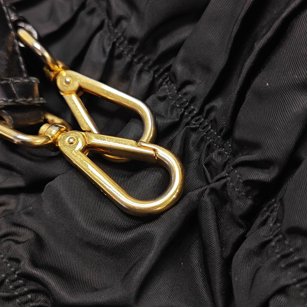 Gaufre Nylon Black