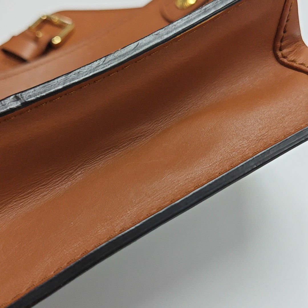 DAUPHINE Monogram Coated Canvas Brown