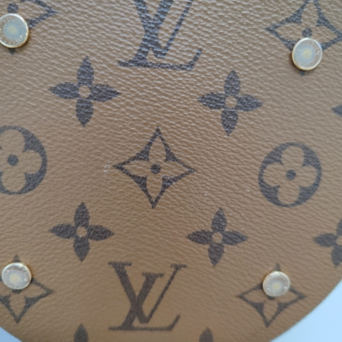 CANNES PM Monogram Coated Canvas Brown
