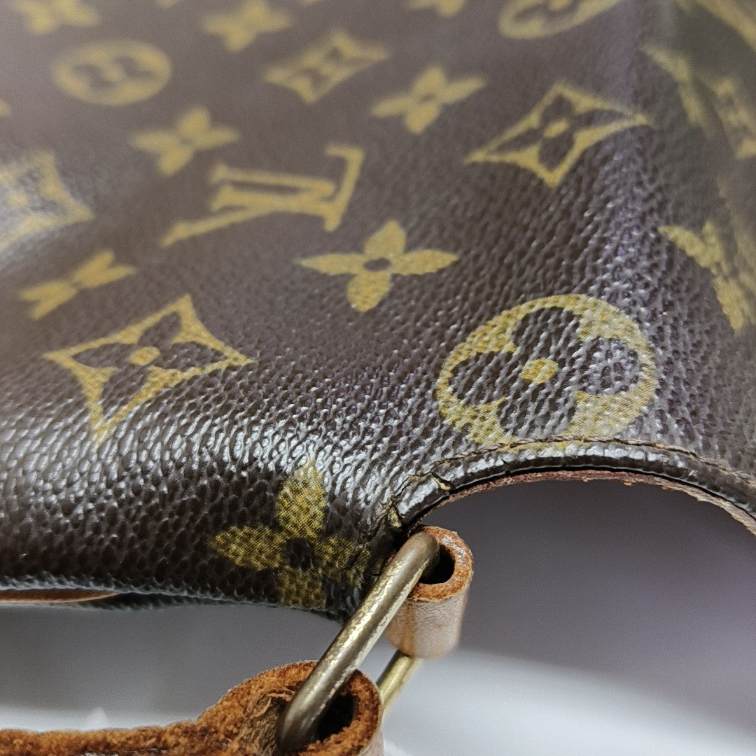 MUSETTE TANGO PM Monogram Coated Canvas Brown