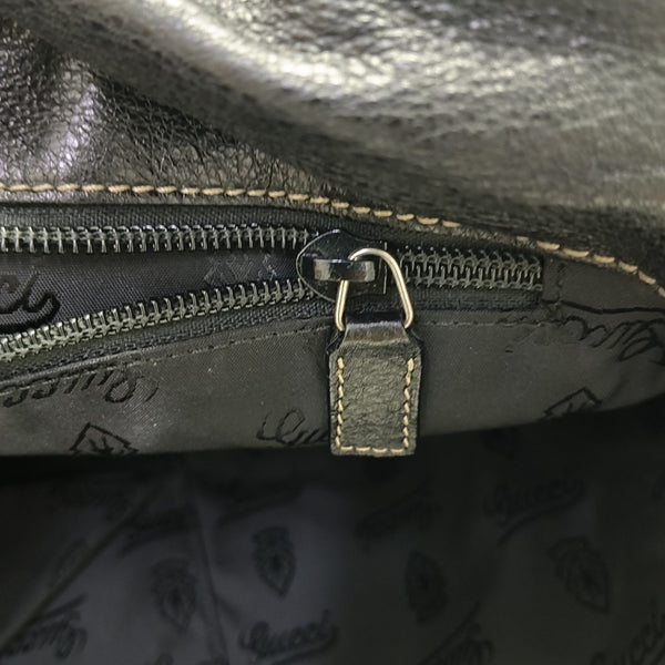 Calfskin Shoulder Bag Black