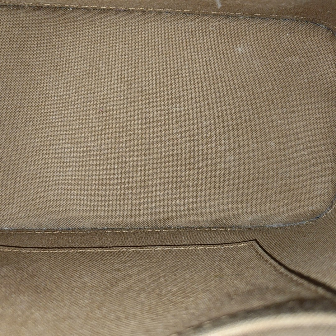 ALMA BB Monogram Coated Canvas Brown