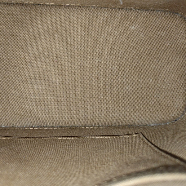 ALMA BB Monogram Coated Canvas Brown