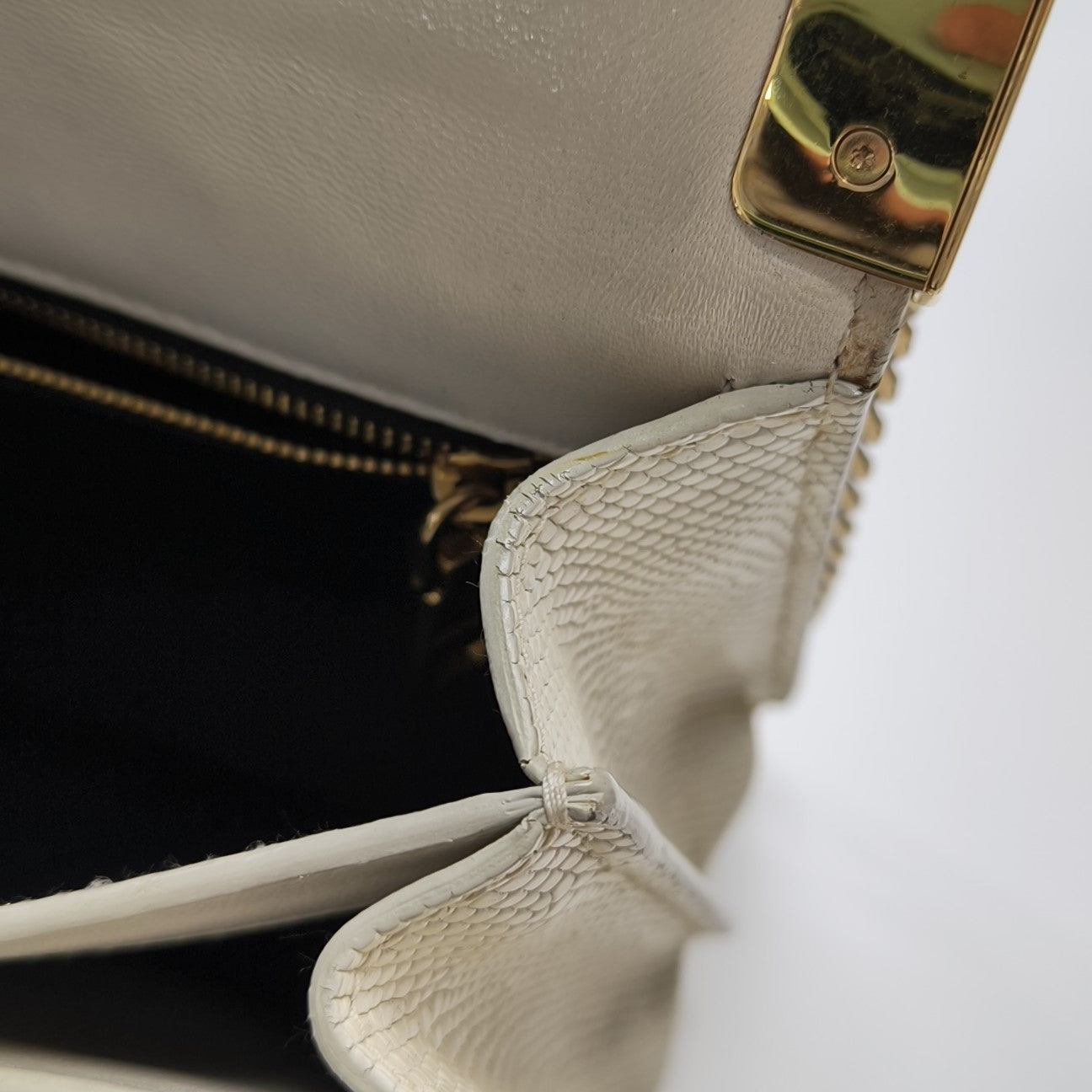 Miu Confidential Quilted Denim Blue