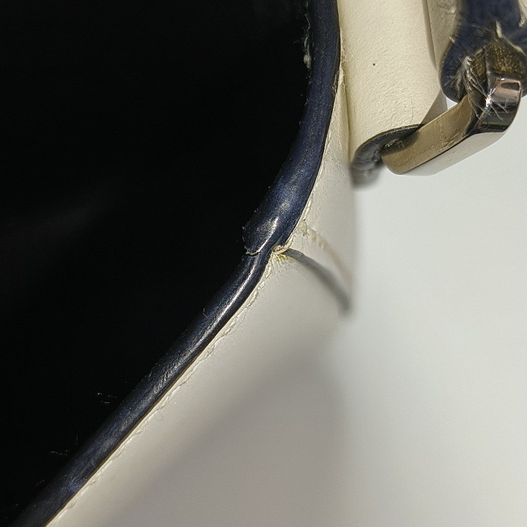 Calfskin Shoulder Bag White