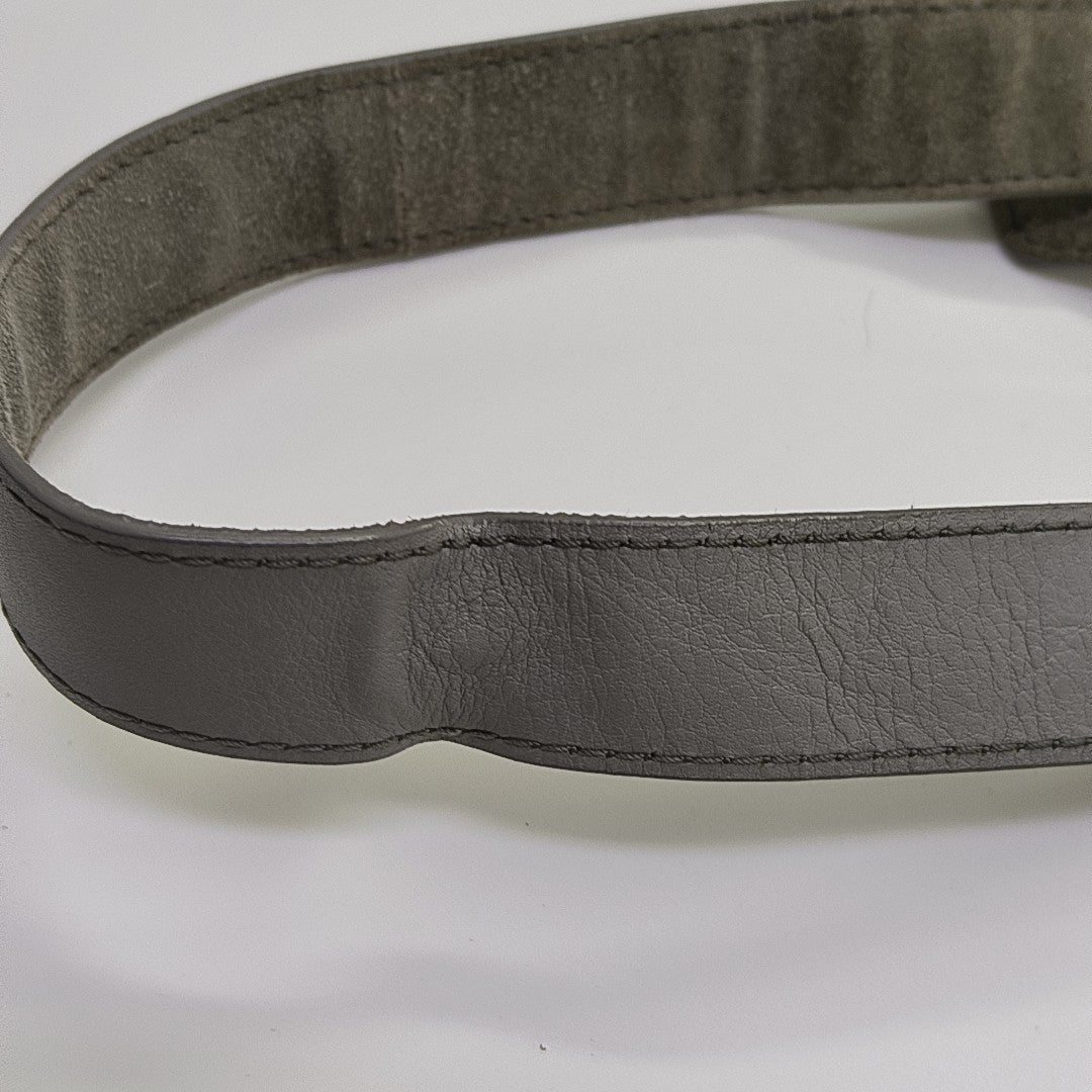 Classic Metallic Edge City Mini Suede Gray