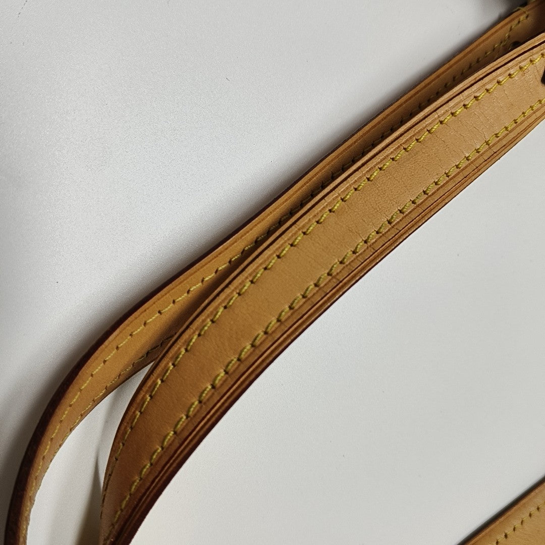 LV × TM AURELIA Monogram Coated Canvas White