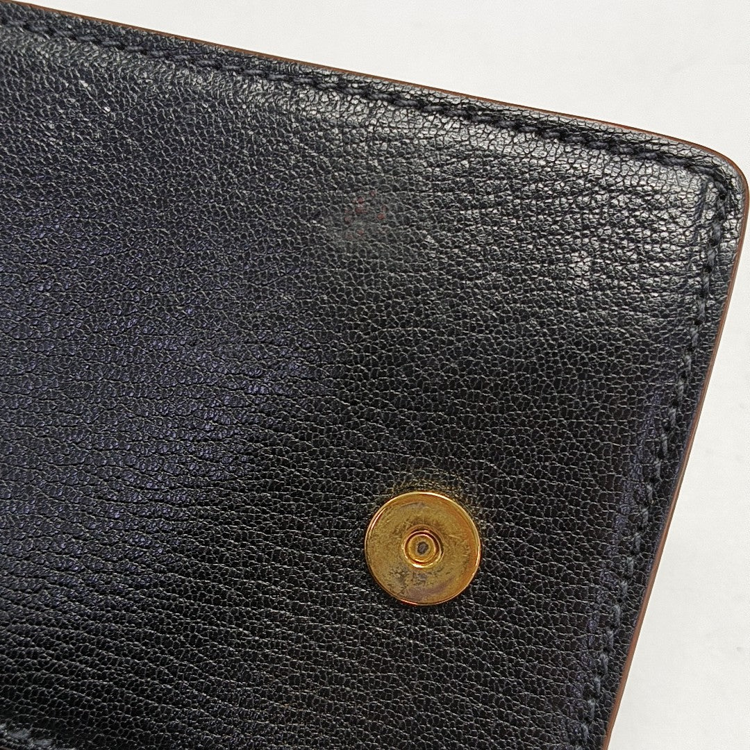My Miu Calfskin Black