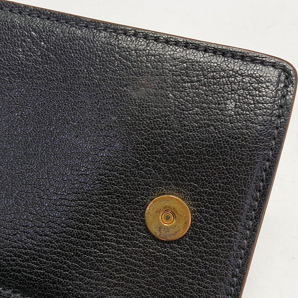 My Miu Calfskin Black