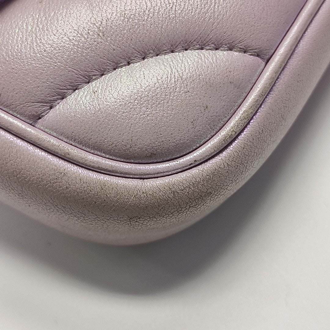 GG Marmont Mini Quilted Calfskin Pink
