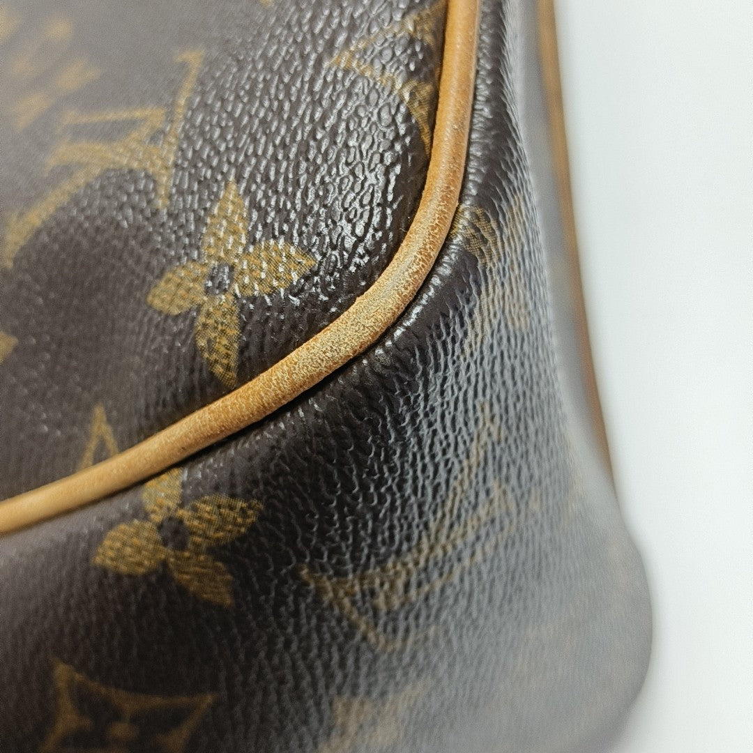 BATIGNOLLES MM Monogram Coated Canvas Brown
