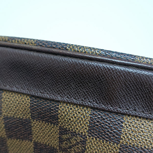 BUCKET PM Damier Ebene Coated Canvas Brown