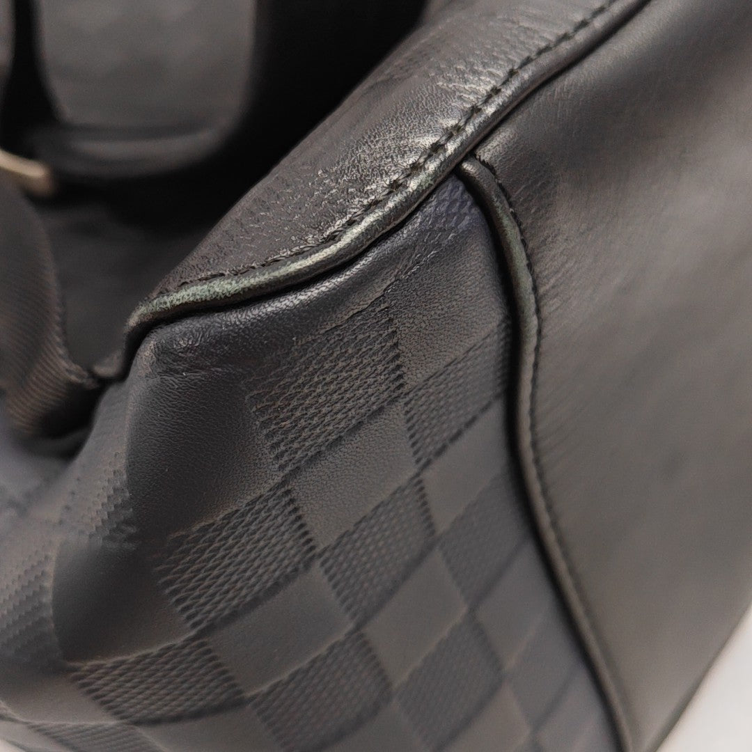 AVENUE Damier Calfskin Blue