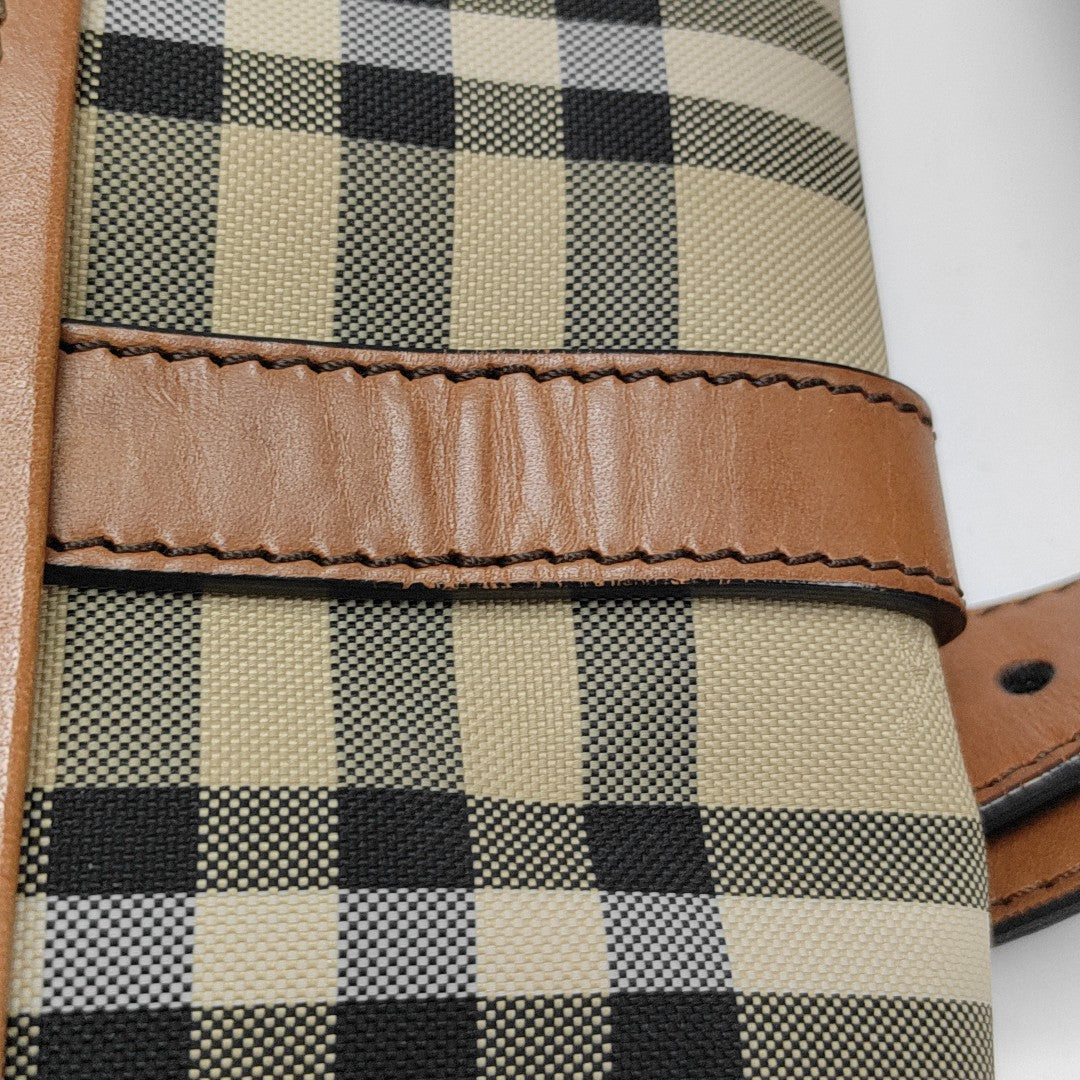 Canvas Shoulder Bag Beige