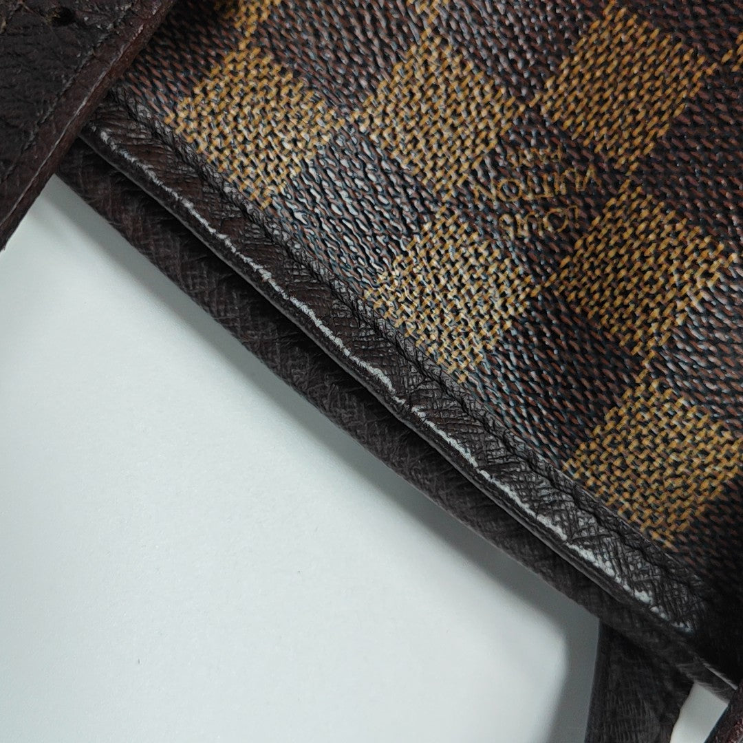 BUCKET PM Damier Ebene Coated Canvas Brown