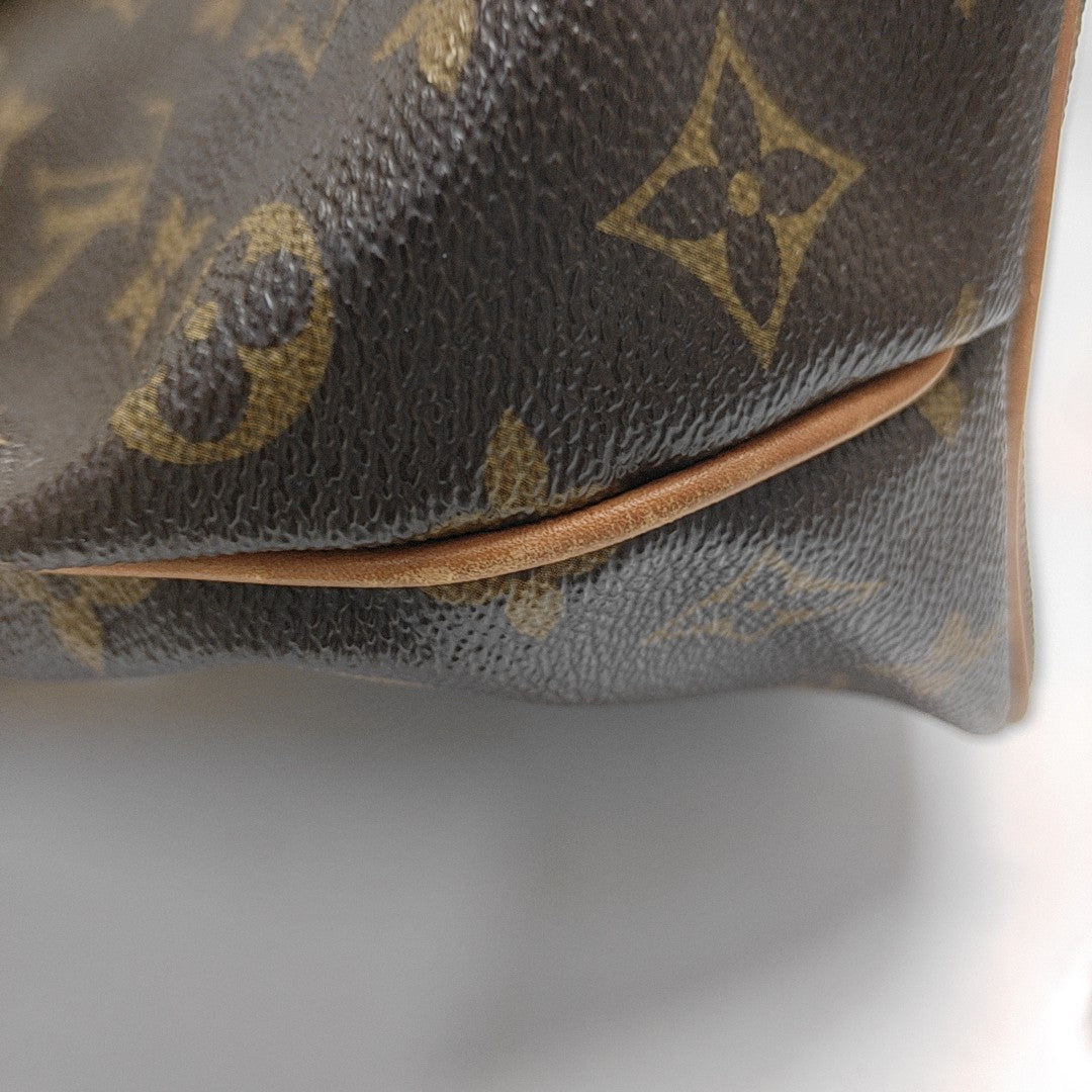 PALERMO PM Monogram Coated Canvas Brown