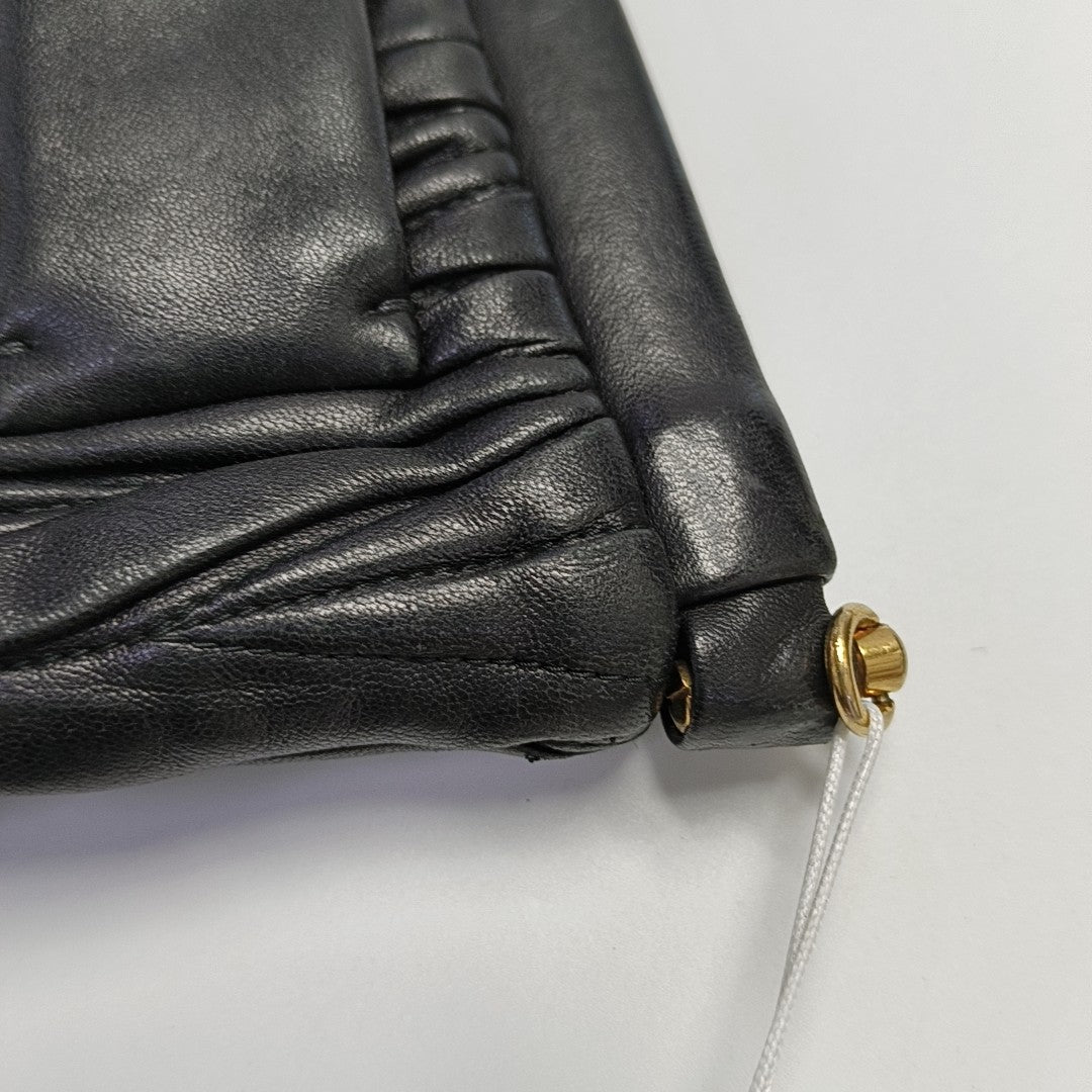 Quilted Lambskin Black