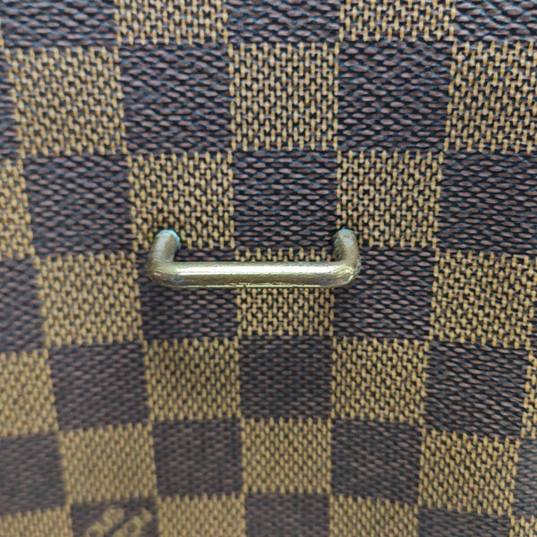 BROADWAY Damier Ebene Coated Canvas Brown