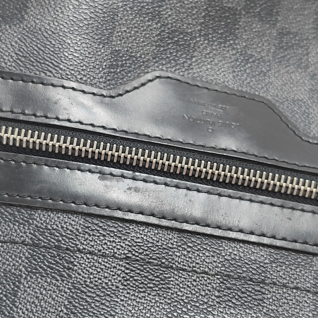 DANIEL Damier Graphite Coated Canvas Gray
