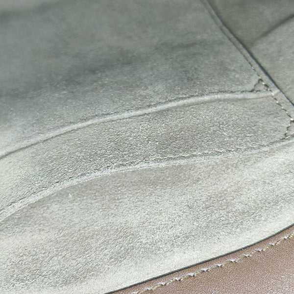 Padlock Medium Monogram Coated Canvas Beige