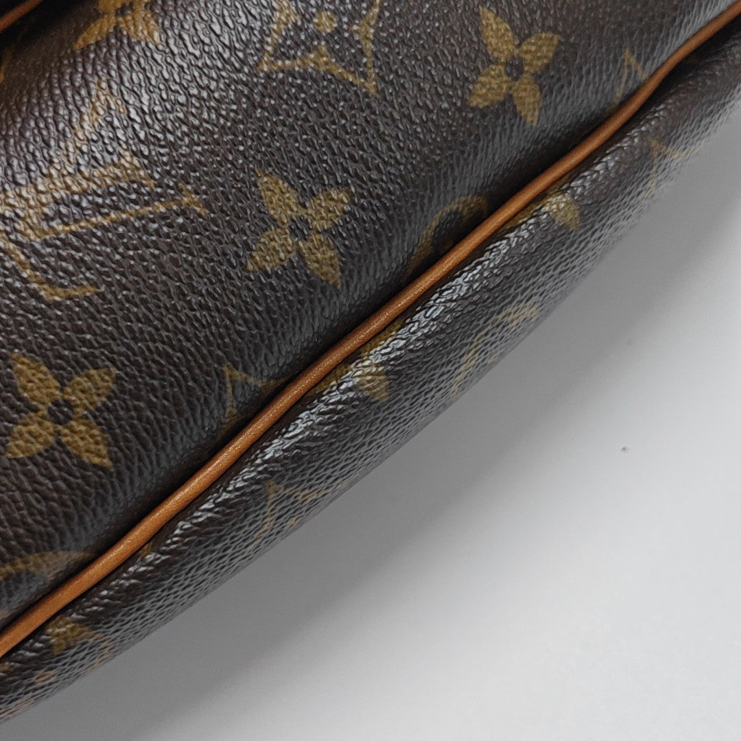 TULUM GM Monogram Coated Canvas Brown